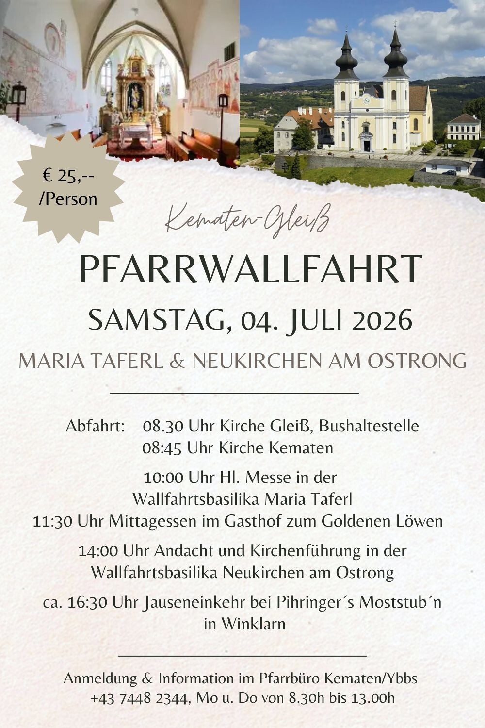 Buswallfahrt Maria Dreieichen - 1